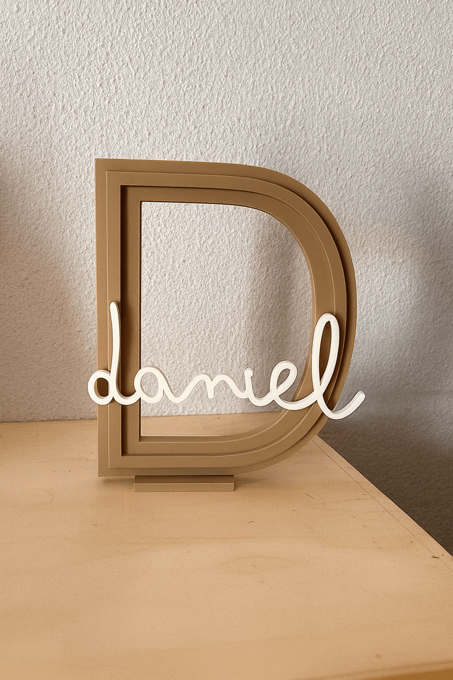 Letra personalizada camel - 1